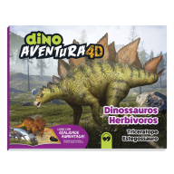Dinossauros herbívoros - Dino aventura 4D
