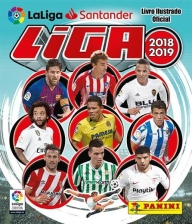 Álbum Oficial Ilustrado - Liga Santander 2018/19 - Capa cartão