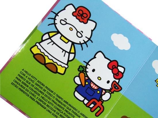 Livro Miniaturas Hello Kitty 12 Personagens + Cenário