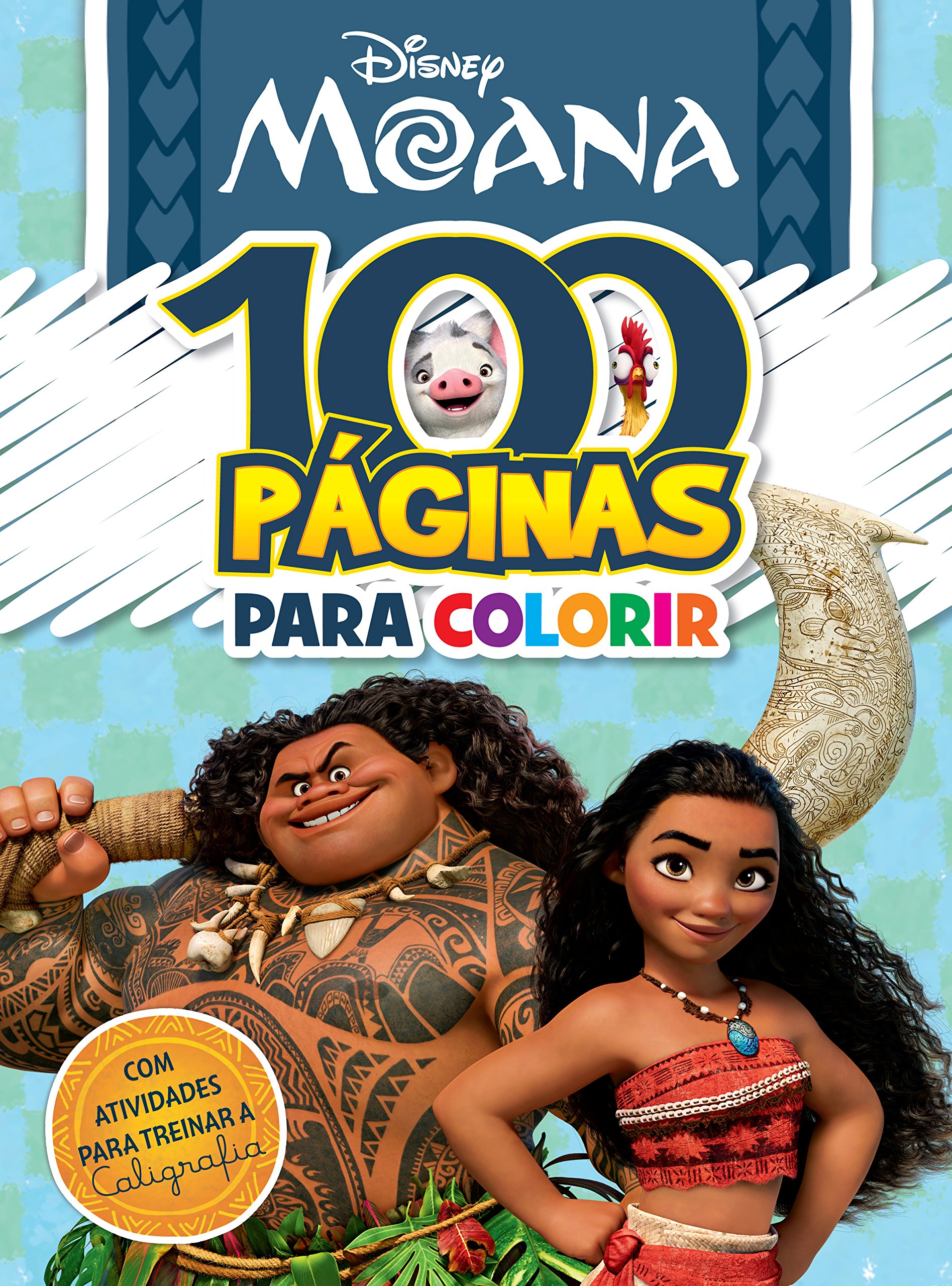 Livro 100 Páginas para Colorir Carros 3 Disney Bicho Esperto