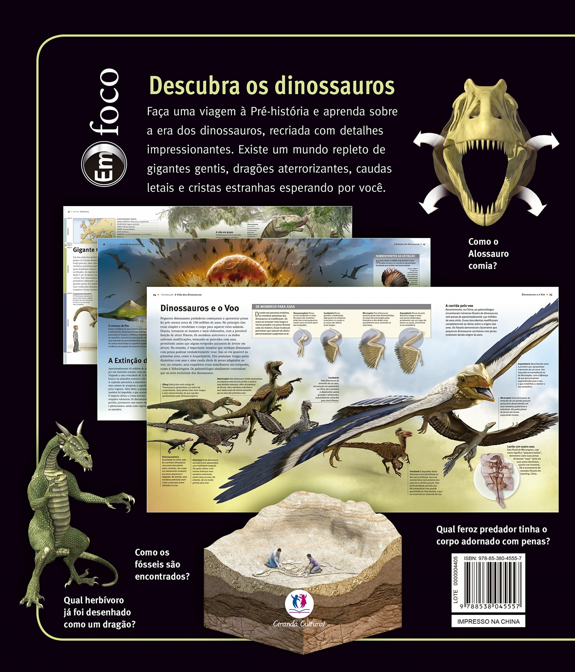 Esqueleto de Tyrannosaurus Editora Alto Astral 