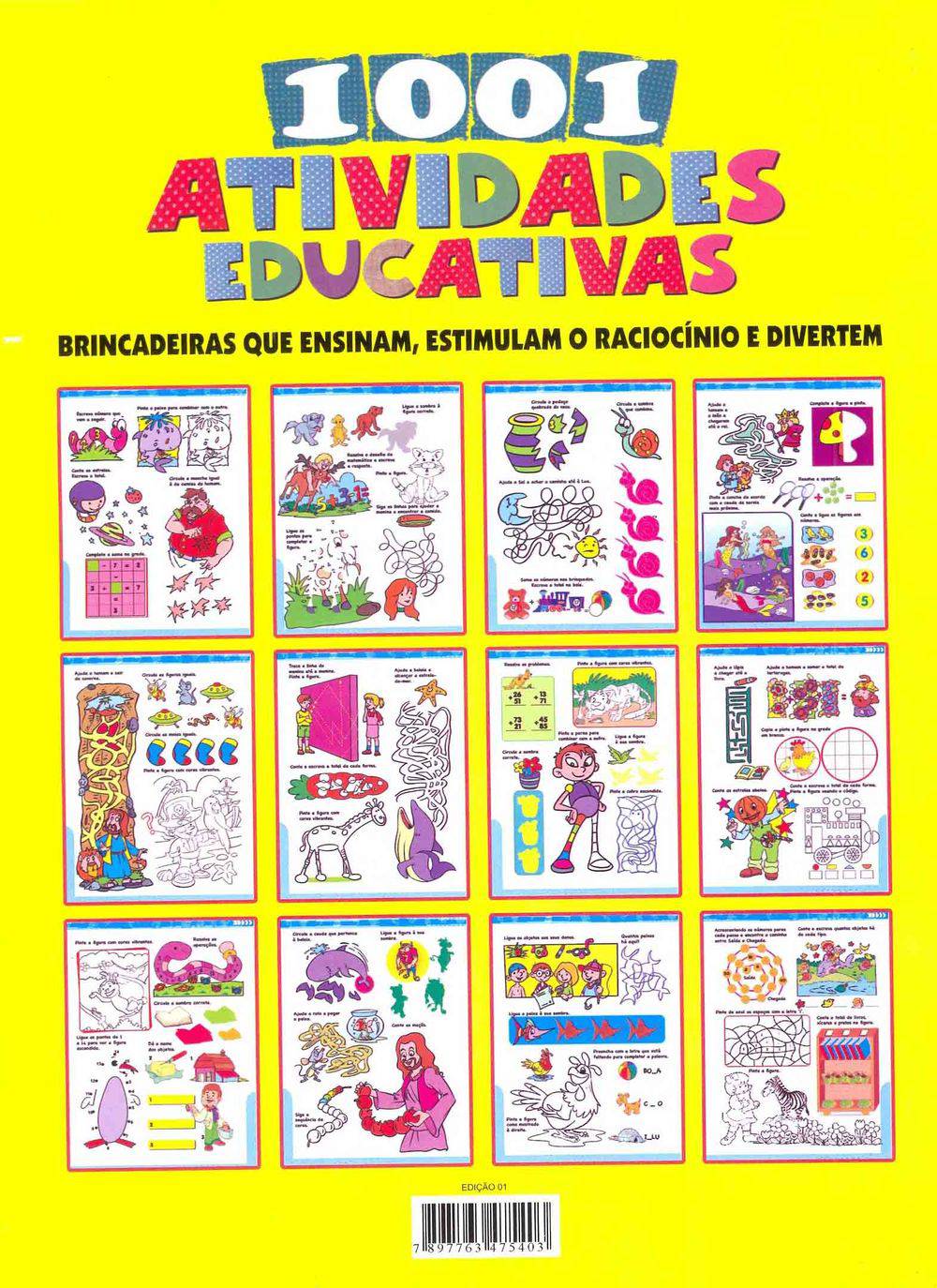 1001 atividades educativas