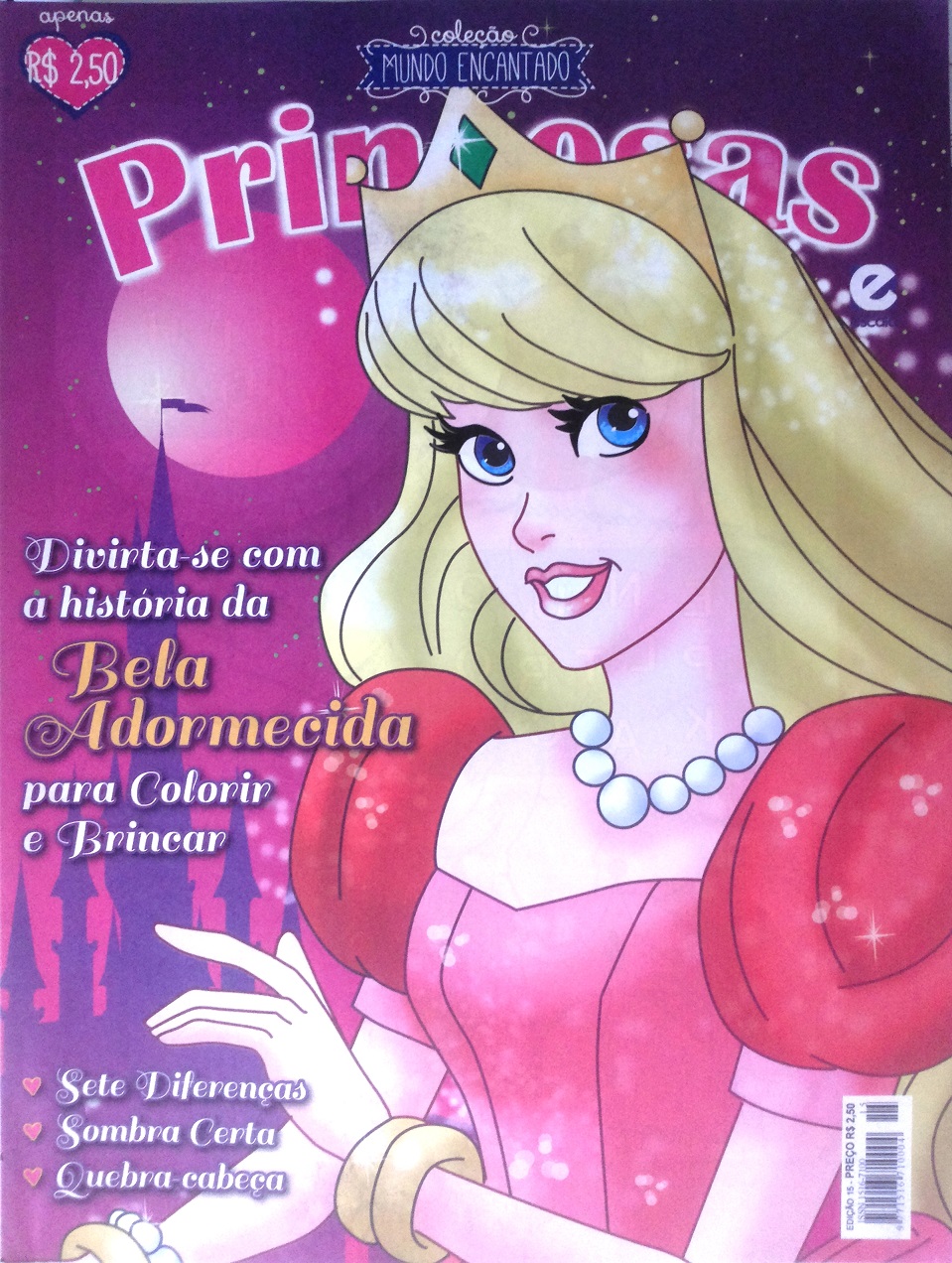 Princesas, Para Ler, Colorir e Brincar