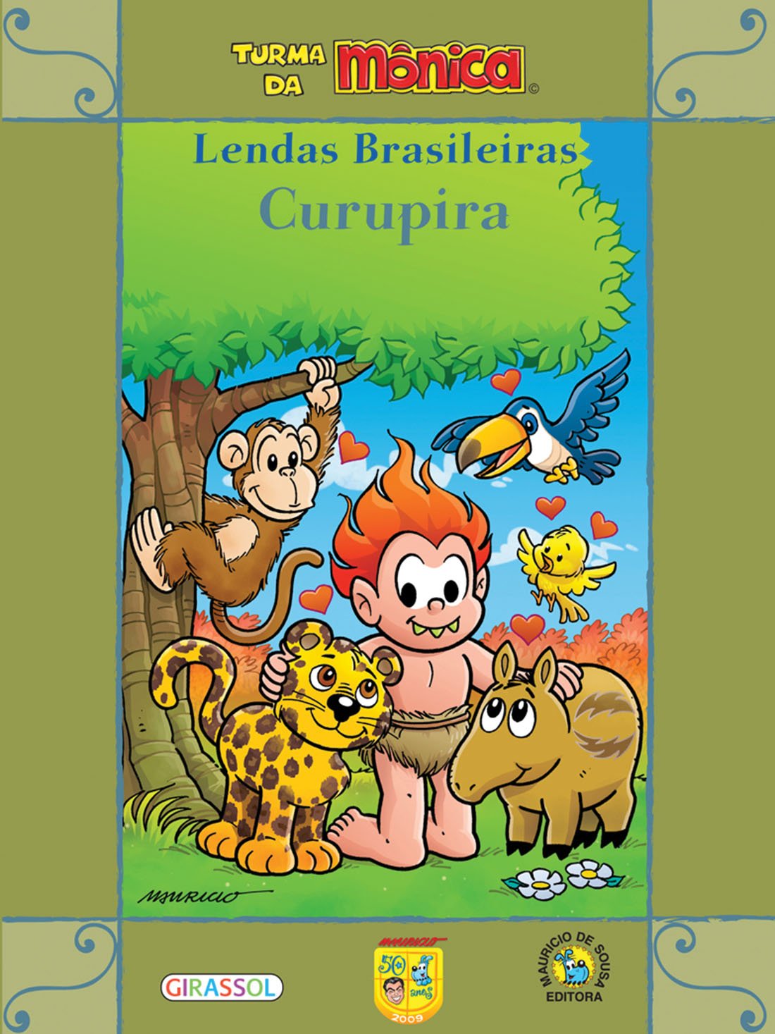 Turma Da Monica - Lendas Brasileiras Para Colorir - Curupira - Livrarias  Curitiba