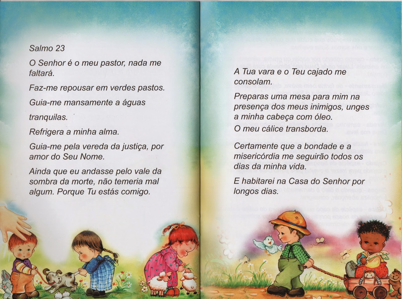 Mensagem Bíblica Salmo 23 - O Senhor é o meu pastor!