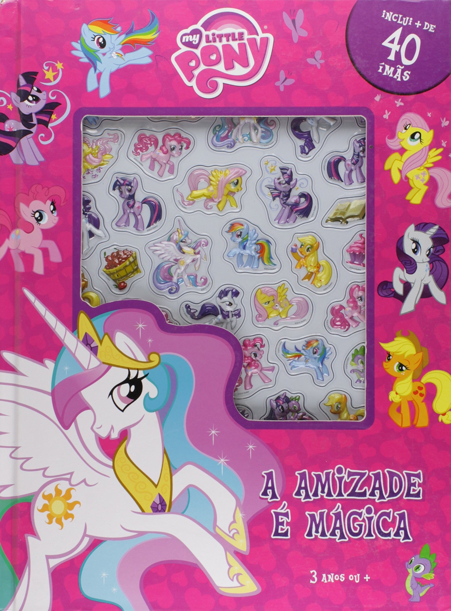 Livro de colorir my little pony vale das letras