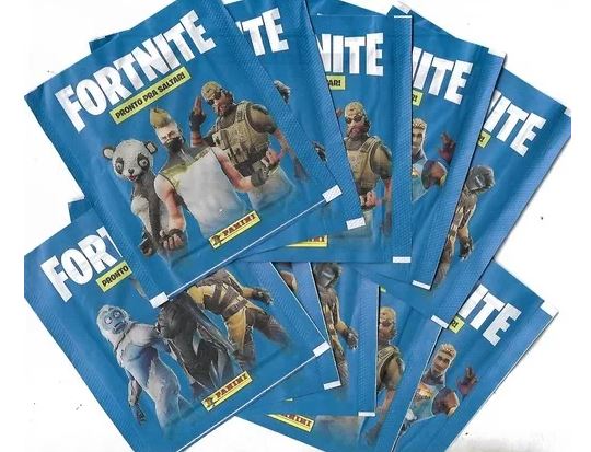 Panini Album Porta Cards Fortnite Vazio + 30 Envelopes