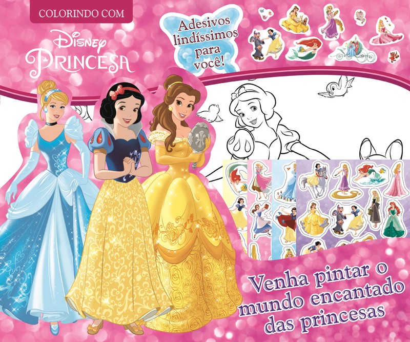 Princesas E Bailarinas - Revista Para Colorir, De Ed. On Line