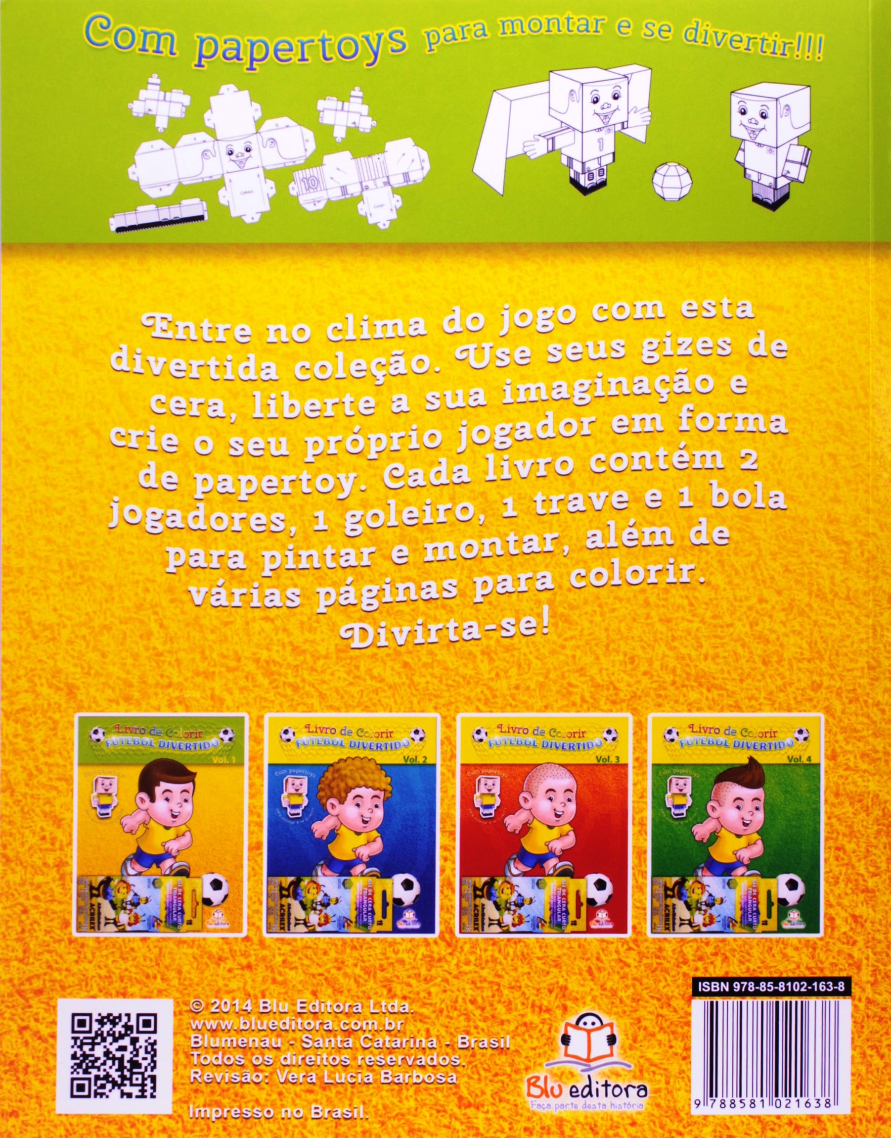 Livro de colorir Futebol Divertido: Vol. 4