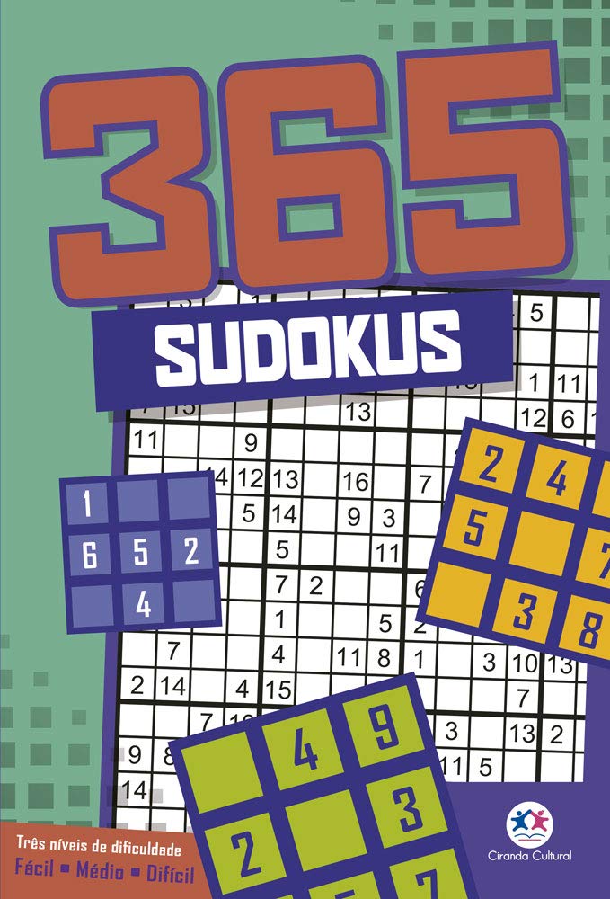 Sudoku Puzzles 100 (volume 3) - 100 jogos de raciocínio, lógica e