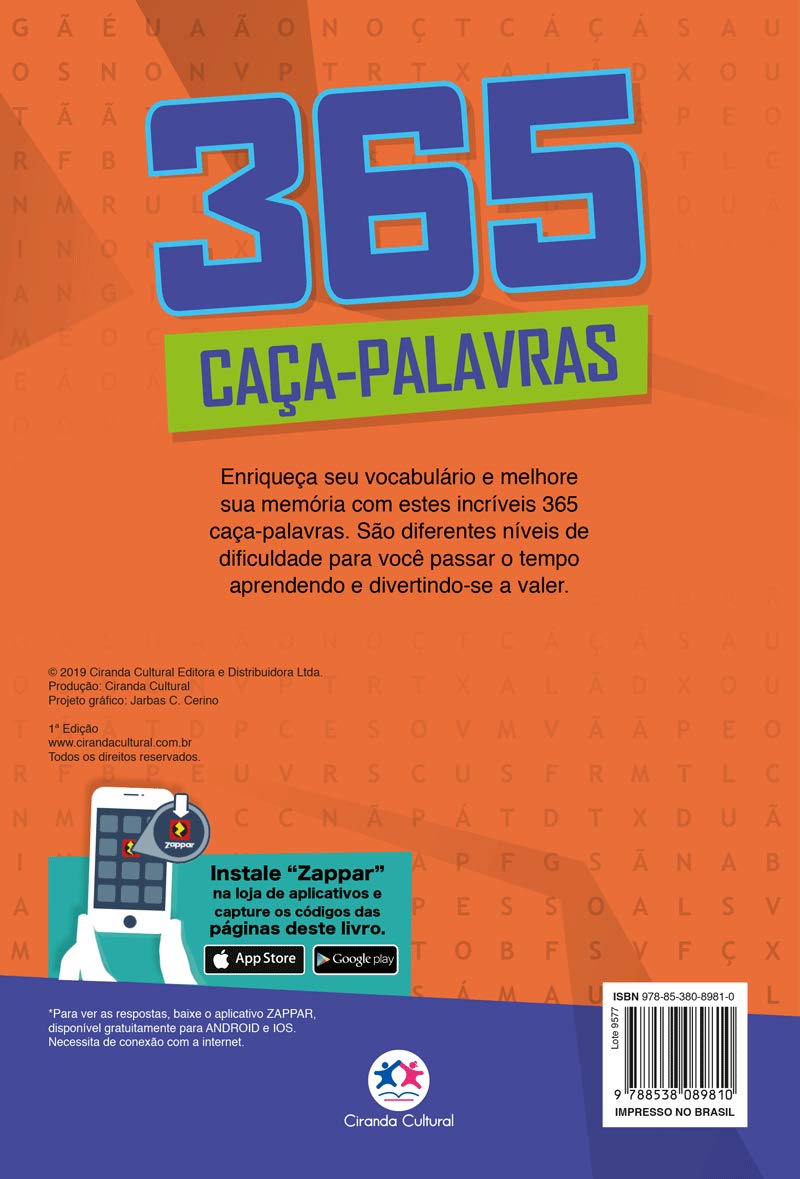 365 Caça-Palavras com Histórias Bíblicas