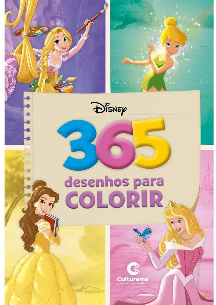 Livro colorir da disney misterio