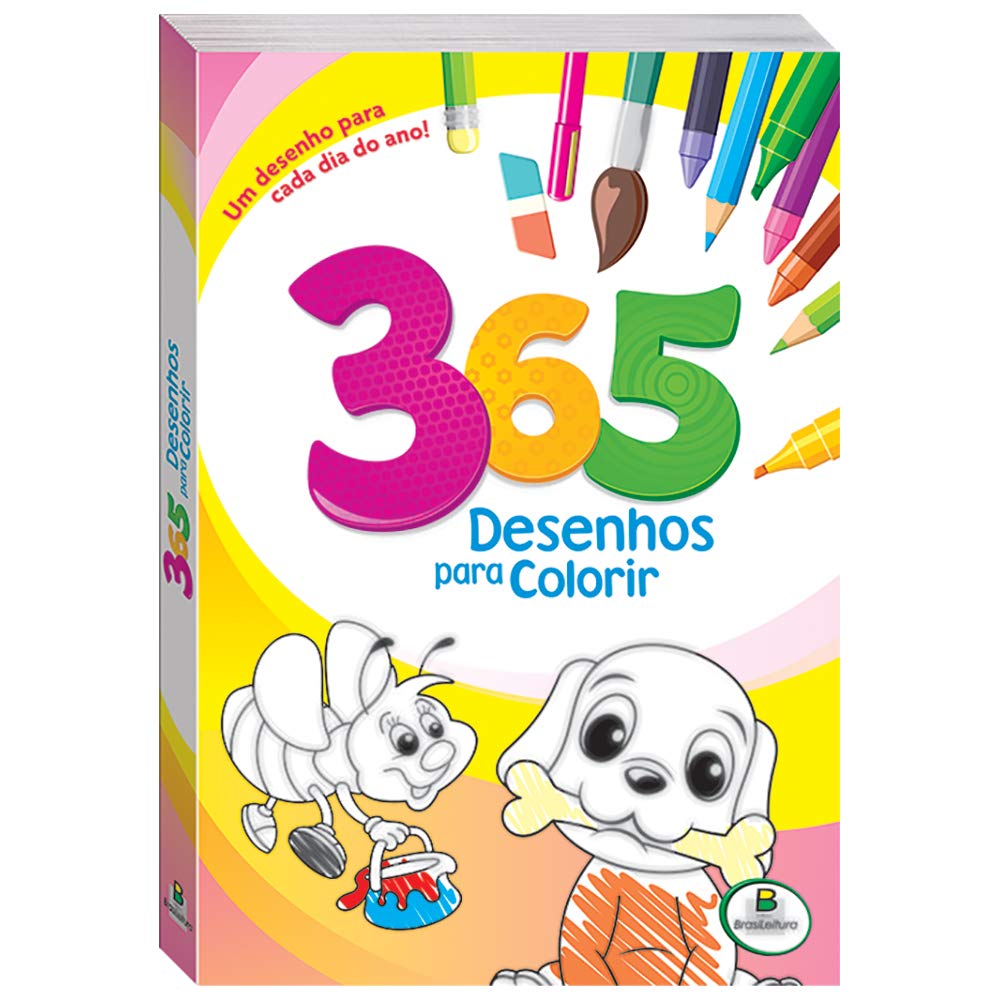 Colorindo Disney 365 desenhos para colorir 