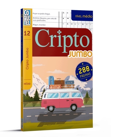 Livro Coquetel Caça Jumbo nível fácil Ed 12