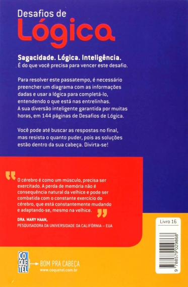 Livro Coquetel Desafios de Lógica Ed 24