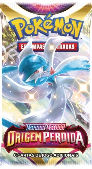 Pokémon: Espada escudo - Origem perdida - Pacote com 6 cartas