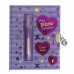 Meu diário secreto - Roxo com caneta mágica luz de neon