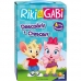 Riki & Gabi: Descobrir e crescer! - Kit c/ 4 livros cartonados