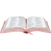 Biblia Sagrada - Revista e atualizada - Letra Grande - Rosa