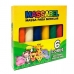 Massa para modelar 6 cores 90g - Massabel 5061