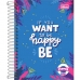 Agenda espiral diária pepper feminina 2021 - Tilibra