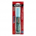 Marcador window giz com ponta retangular 8/15 mm azul neon MW500 - Newpen