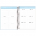 Agenda planner espiral happy Azul 2021 - Tilibra