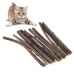 Palitos naturais para dentes de gato - 10 unidades