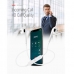 Fone de ouvido sem fio com bluetooth estéreo - Preto