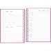 Agenda espiral diária Pepper Rosa 2022 - Tilibra