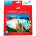 Lápis de cor longo 24 cores - Faber-castell