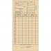 Cartão ponto mensal RB 85x179mm 30 fls - Tilibra