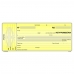 Bloco de nota promissória 93x213mm 50 fls - Taborda