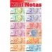 Dinheiro pedagógico mini notas real - Epocart