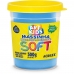 Pote de massinha de modelar soft 500g azul - Acrilex