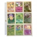 Refil plástico para álbum e fichário 223x286mm cartas rpg pokémon pack com 10 un