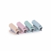 Grampeador mini para 18 fls tons pastel 1 un