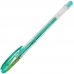 Caneta gel glitter signo sparklin 1.0 mm uni-bal verde