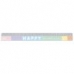 Régua poliestireno 30cm happy colorful