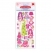 Cartela de adesivos decorados princesas 3D - CC-073