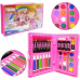 Maleta de pintura infantil - Estojo escolar 42 peças - Princesas