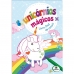 Unicórnios Mágicos: Livro-pad de Colorir - Azul