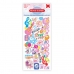 Cartela de adesivos decorados princesas 3D - CC-050