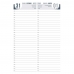 Agenda costurada anual executiva verona 168 Fls 132x189mm 2023