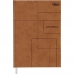 Agenda costurada permanente pratika cores 192 Fls 145x205mm