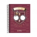 Caderno capa dura universitário 1x1 96 fls Harry Potter