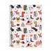 Caderno capa dura universitário 1x1 80 fls 200x275mm pepper