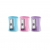 Apontador tons pastel cores 1un