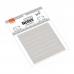 Bloco adesivo pautado branco 76x76mm 50 fls smart notes soul