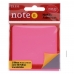 Bloco notas adesivas transparente note it 74x76mm 50 fls rosa